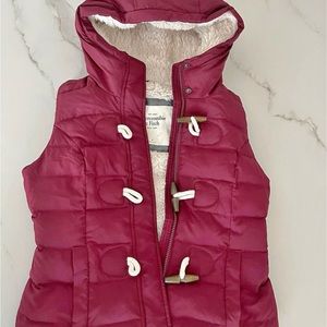 Abercrombie and fitch medium puffer vest